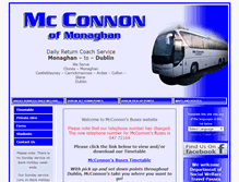 Tablet Screenshot of mcconnonsbuses.com